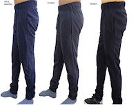 Pack Pantalon Buzo Basico - Jogger Mixto (Negro,Azul,Plomo)